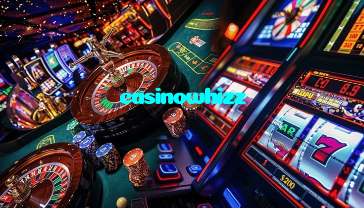 casinowhizz casino presented on mobile device in Pakistan with slots and live games